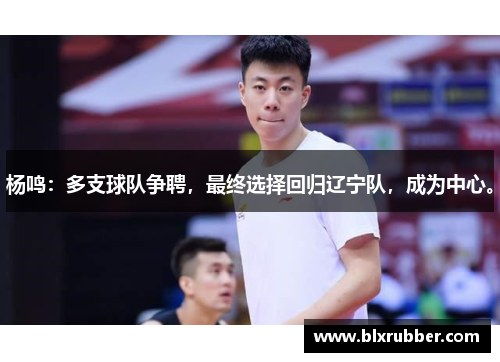 杨鸣：多支球队争聘，最终选择回归辽宁队，成为中心。